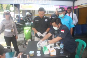 Puluhan Pengemudi Bus di Kabupaten Tasikmalaya Bersih dari Narkoba