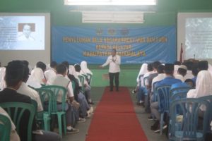 BNN Kota Tasikmalaya Menghadiri Undangan Kegiatan Bela Negara dan P4GN Dalam rangka Karya Bakti TNI AL TA 2019 di Kabupaten Tasikmalaya