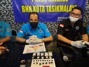 Kembali Mengungkap Kasus Narkoba, BNN Kota Tasikmalaya Berhasil Menyelamatkan Ratusan Nyawa