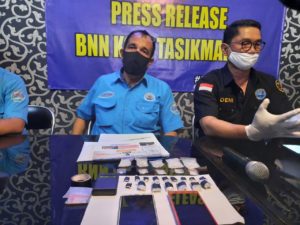 Kembali Mengungkap Kasus Narkoba, BNN Kota Tasikmalaya Berhasil Menyelamatkan Ratusan Nyawa