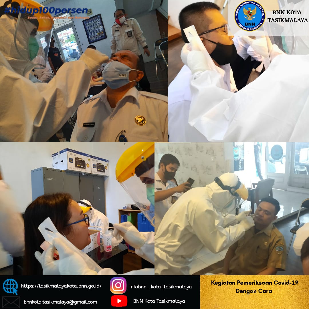 Alhamdulillah Hasil Swab Pegawai BNN Kota Tasikmalaya Negatif Alhamdulillah Hasil Swab Pegawai BNN Kota Tasikmalaya Negatif
