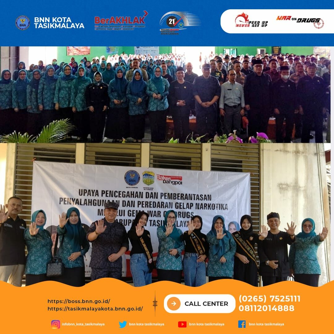 Gelorakan Mars BNN RI, Demi Mewujudkan Kabupaten Tasikmalaya Lebih Bersinar Gelorakan Mars BNN RI, Demi Mewujudkan Kabupaten Tasikmalaya Lebih Bersinar