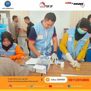 Pra Hani 2023 BNN Kota Tasikmalaya Melaksanakan Test Urine Perwira Kepolisian Pra Hani 2023 BNN Kota Tasikmalaya Melaksanakan Test Urine Perwira Kepolisian