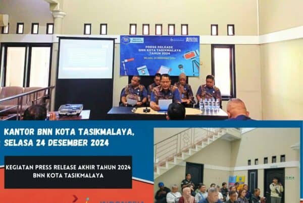 Press Release BNN Kota Tasikmalaya Tahun 2024